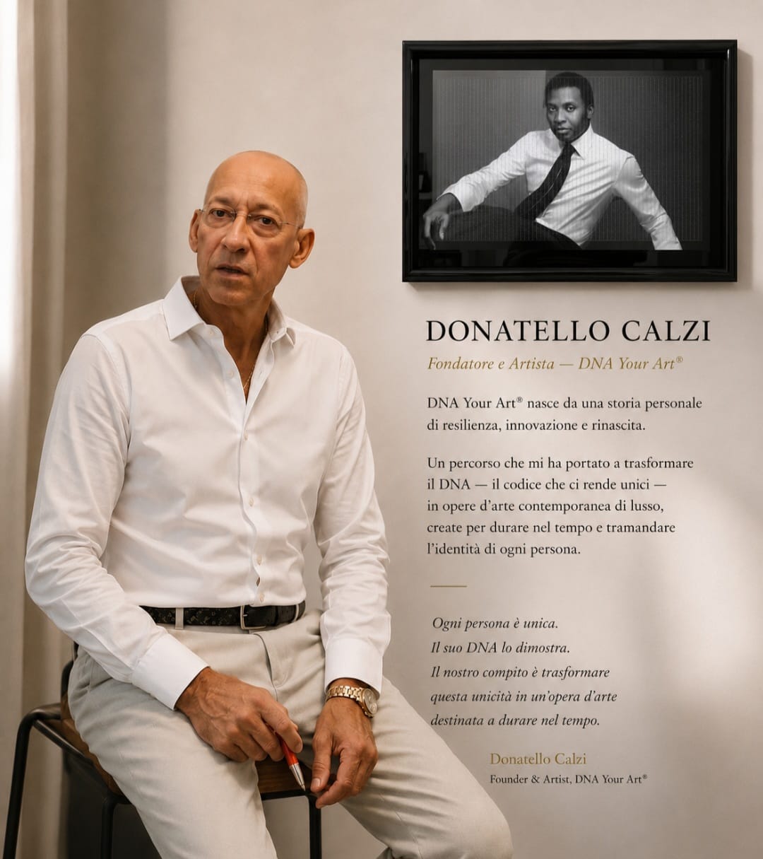 Donatello Calzi — Fondatore e Artista DNA YOUR ART®