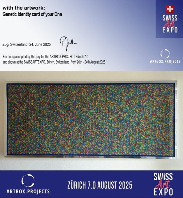 DNA YOUR ART alla SwissArtExpo, Zurigo 2025