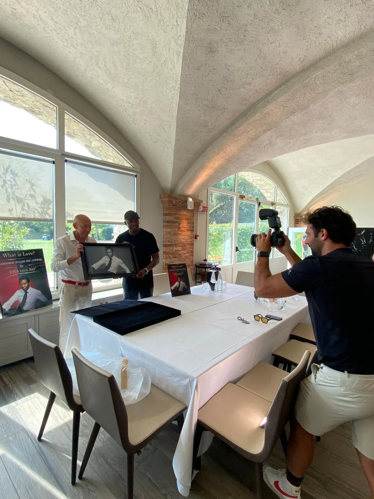 DNA YOUR ART — shooting dell'opera