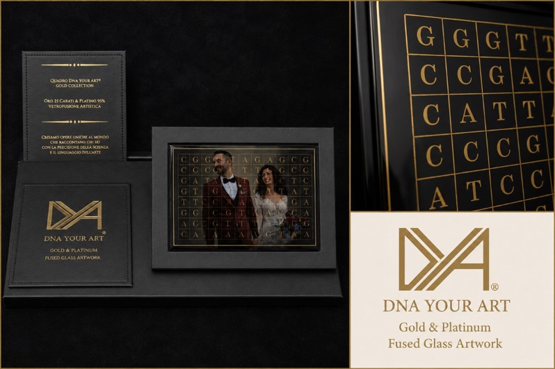 Set coordinato DNA Your Art Gold e Platinum