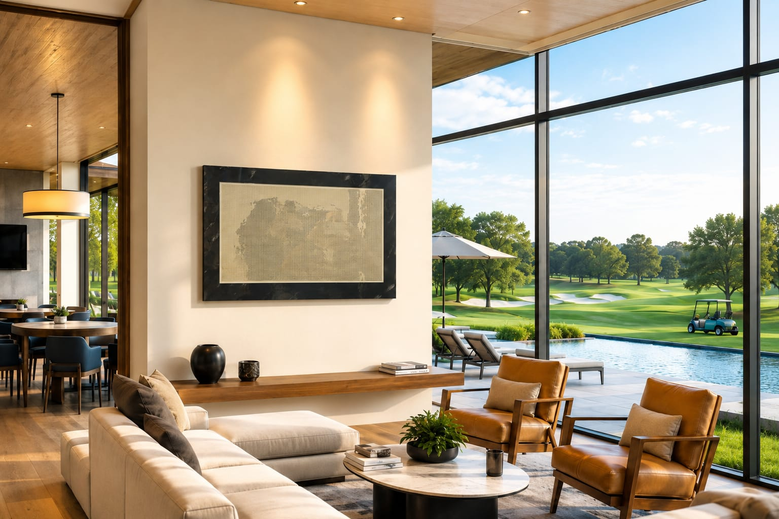 Opera DNA Your Art in ambiente golf luxury